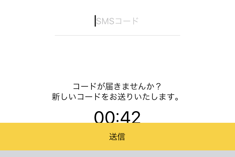 エクスネスの送金画面で受信したコードを入力