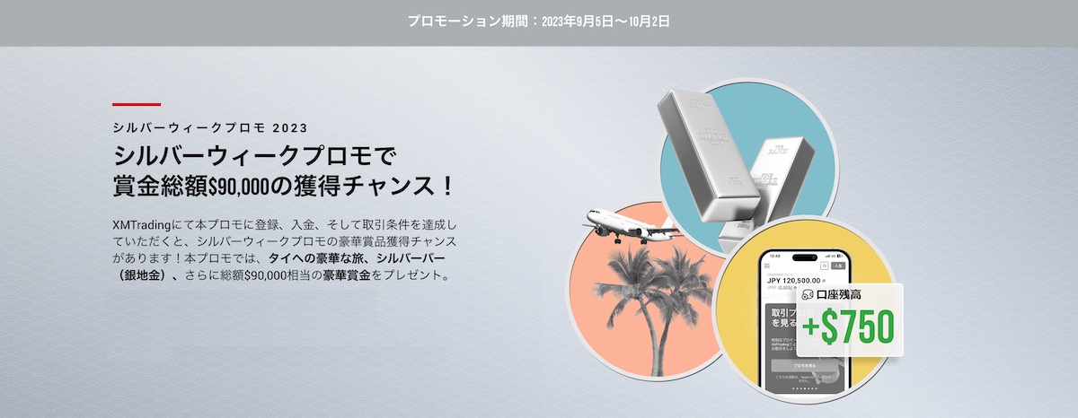 XMのシルバーウィークプロモ2023